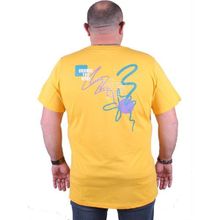 Starbattal 23108 Sarı Büyük Beden Erkek T-shirt