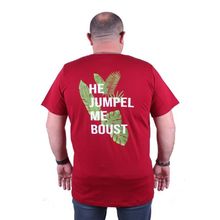 Starbattal 23109 Bordo Büyük Beden Erkek T-shirt