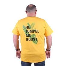 Starbattal 23109 Sarı Büyük Beden Erkek T-shirt