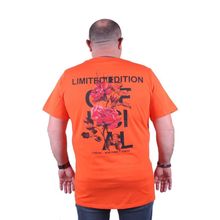 Starbattal 23111 Turuncu Büyük Beden Erkek T-shirt
