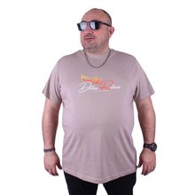 Starbattal 23112 Toprak Büyük Beden Erkek T-shirt