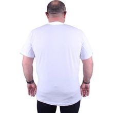 Starbattal 23117 Beyaz Büyük Beden Erkek T-shirt