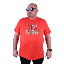 Starbattal 23120 Nar Çiçeği Büyük Beden Erkek T-shirt