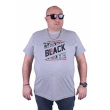 Starbattal 23127 Gri Melanj Erkek T-shirt