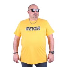 Starbattal 23135 Büyük Beden Sarı Erkek T-shirt