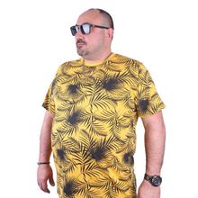 Starbattal 23148 Sarı Büyük Beden Erkek T-shirt