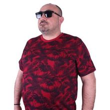 Starbattal 23150 Bordo Büyük Beden Erkek T-shirt