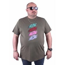Starbattal 23171 Haki Büyük Beden Erkek T-shirt