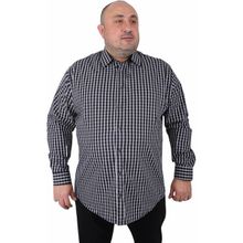 Starbattal 23363 Siyah Büyük Beden Erkek Gömlek