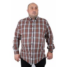 Starbattal 23367 Lacivert Büyük Beden Erkek Gömlek