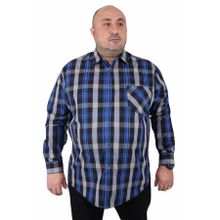 Starbattal 23368 Saks Büyük Beden Erkek Gömlek