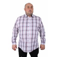 Starbattal 23371 Lacivert Büyük Beden Erkek Gömlek