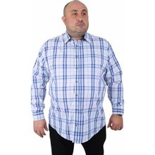 Starbattal 23371 Saks Büyük Beden Erkek Gömlek