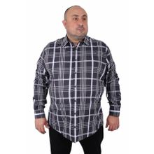 Starbattal 23371 Siyah Büyük Beden Erkek Gömlek