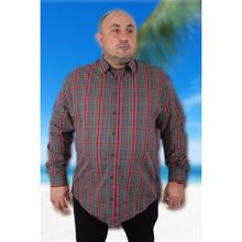 Starbattal 23373 Haki Büyük Beden Erkek Gömlek