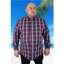 Starbattal 23373 Lacivert Büyük Beden Erkek Gömlek