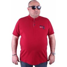 Starbattal 23402 Bordo Büyük Beden Erkek T-shirt