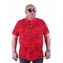 Starbattal 23410 Kırmızı Büyük Beden Erkek T-shirt