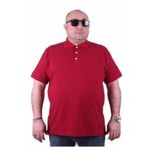 Starbattal 23413 Bordo Büyük Beden Erkek T-shirt