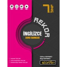 Startfen Yayınları 2023 7.Sınıf İngilizce Rekor Soru Bankası