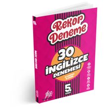 Startfen Yayınları 5. Sınıf İngilizce Rekor Deneme