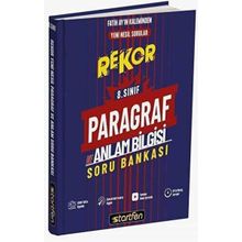 Startfen Yayınları 8. Sınıf Paragraf ve Anlam Bilgisi Rekor Soru Bankası
