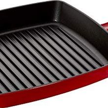 Staub 405011110 Kırmızı Amerikan Izgara Tava