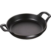Staub 405094720 Siyah 12 cm Yuvarlak Döküm Sahan