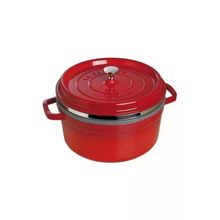 Staub 405106010 Buharda Pişirmeli 26 cm Kiraz Döküm Tencere