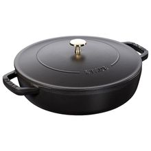 Staub Chıstera Yagmur Efektli 28 cm Döküm Tencere