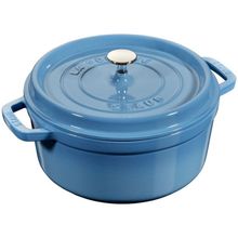 Staub La Cocotte Döküm Tencere Buz Mavisi 24 cm 3.7 Litre