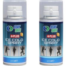 Staysafe Anestezik ve Lazer Epilasyon Için Soğutucu Sprey 400 ml 2 Li Paket