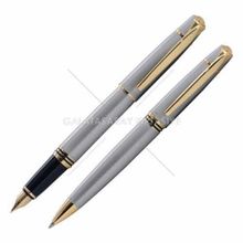 Steelpen 0027-DT Planet Bej Dolma-Tükenmez Kalem Seti