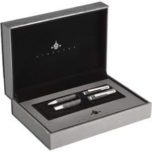 Steelpen 1001 Active Siyah Dolma-Tükenmez Kalem Seti