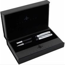 Steelpen 2710 World Siyah Dolma-Tükenmez Kalem Seti