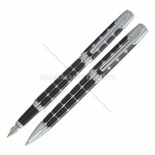 Steelpen 800-42 Serra Siyah Dolma-Tükenmez Kalem Seti