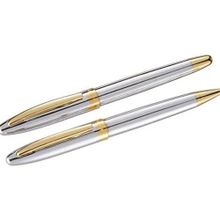 Steelpen 8698 Global Altın Dolma-Tükenmez Kalem Seti