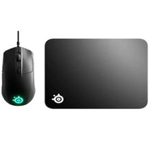 SteelSeries Rival 3 Rgb Oyuncu Mouse ve Qck Mouse Pad
