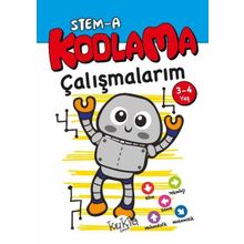 STEM-A 3-4 Yaş Kodlama Çalışmalarım - Kukla Yayınları