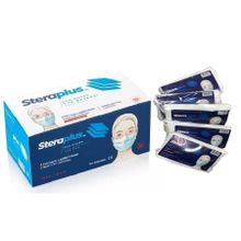 Steraplus 5x10'lu Ultrasonik 3 Katlı Telli Maske