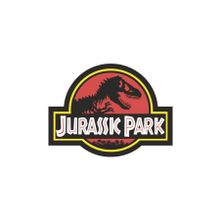 Sticker Fabrikası Jurassic Park 14x10 cm Duvar Stickerı