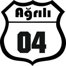 Sticker Masters Ağrılı 04 Oto Sticker