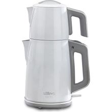 Stilevs Çays Inox Çelik Beyaz Çay Makinesi