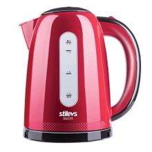 Stilevs Kays 1797 1800 W 1.7 lt Kapasiteli Su Isıtıcı Kırmızı-Siyah