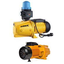 Stilmax SJET150 Siyah 1.5 HP 1100W 24 lt Çift Çarklı Otomatik Sistem Paket Hidrofor Su Pompası Metal Dişli Bakır Sargı