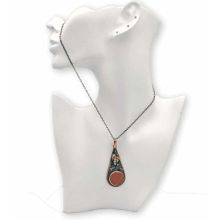 Stoneage F04416 Akik Taşlı Üzümlü Kolye