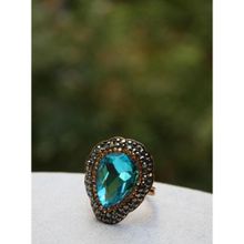 Stoneage Jewellery Kristal Taşlı El Yapımı Yüzük