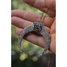 Stoneage Jewellery Özel Tasarım Boynuz Bayan Kolye