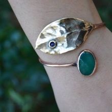 Stoneage Jewellery Yeşim Taşlı Tasarım Bileklik