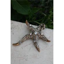 Stoneage RF03751 Kadın Deniz Yıldızı Lüks Bronz Broş